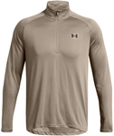 UNDER ARMOUR Tech 2.0 Sweatshirt mit 1/2-Zip 200 - taupe dusk/black S