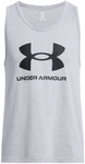 UNDER ARMOUR Sportstyle Tanktop Herren 035 - steel light heather/black L