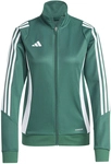 adidas Tiro 24 Trainingsjacke Damen IR9499 - team dark green/white M