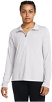 UNDER ARMOUR Tech Twist 1/2-Zip Sportshirt Damen 014 - halo gray/white L