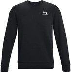 UNDER ARMOUR Essential Fleece Sweatshirt Herren 001 - black/white L
