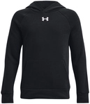 UNDER ARMOUR Rival Fleece Hoodie Jungen 001 - black/white L (149-160 cm)