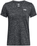 UNDER ARMOUR Tech Twist T-Shirt Damen 001 - black/white L