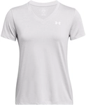 UNDER ARMOUR Tech Twist T-Shirt Damen 014 - halo gray/white/white L