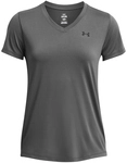 UNDER ARMOUR Tech T-Shirt Damen 025 - castlerock/black L