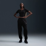 NIKE Sportswear Phoenix Fleece High-Waist Oversize Jogginghose Damen 010 - black/sail