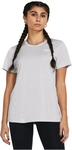 UNDER ARMOUR Tech Twist T-Shirt Damen 014 - halo gray/white/white L