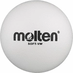 molten Schaumstoffball Volleyball wei&szlig;