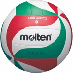 molten Volleyball Trainingsball wei&szlig;/gr&uuml;n/rot V5M1500 Gr. 5