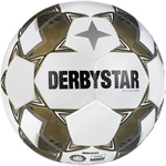 DERBYSTAR Brillant APS Fu&szlig;ball wei&szlig;/gold 5