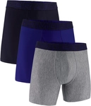 3er Pack UNDER ARMOUR Performance Tech Solid 6" Boxershorts Herren 402 - royal S