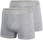 2er Pack JAKO Boxershorts Premium grau meliert L