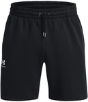 UNDER ARMOUR Essential Fleece Shorts Herren 001 - black/white L