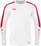 JAKO Power Sweatshirt 004 - wei&szlig;/rot S