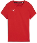 PUMA teamGOAL Casuals T-Shirt Damen 01 - PUMA red/PUMA white XS