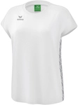 erima Essential Team T-Shirt Damen wei&szlig;/monument grey 34