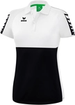 erima Six Wings Poloshirt Damen schwarz/wei&szlig; 38