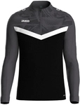 JAKO Iconic 1/4-Zip Sweatshirt 801 - schwarz/anthrazit S