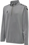 hummel Core XK 1/2-Zip Sweatshirt Kinder grey melange 116