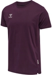 hummel MOVE Grid T-Shirt Herren 3506 - grape wine S