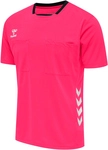 hummel Referee Chevron kurzarm Schiedsrichtertrikot Herren diva pink S