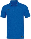 JAKO Premium Poloshirt royal meliert 4XL