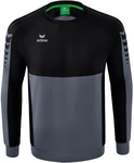 erima Six Wings Sweatshirt slate grey/schwarz S