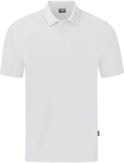 JAKO Organic Poloshirt Stretch wei&szlig; 3XL