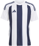 adidas Striped 24 Fu&szlig;balltrikot Kinder IW2140 - team navy blue 2/white/white 116