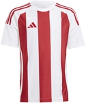 adidas Striped 24 Fu&szlig;balltrikot Kinder IW2133 - white/team power red 2 164