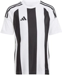 adidas Striped 24 Fu&szlig;balltrikot Kinder IW2141 - white/black 164