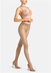 2er Pack camano Basic everyday 20 DEN Feinstrumpfhose Damen 0001 - alabaster 38/40