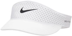 NIKE Dri-FIT ADV Ace Tennis Visor 100 - white/anthracite/black S/M