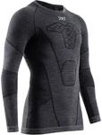X-BIONIC Symbio Merino langarm Funktionsshirt Herren G810 - rhino grey S