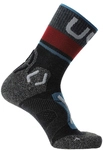 UYN Trekking One Merino Socken Damen G036 - anthracite/blue 35-36