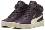 PUMA Carina 2.0 Mid-Top Sneaker gef&uuml;ttert M&auml;dchen 06 - midnight plum/alpine