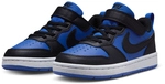 NIKE Court Borough Low Recraft PS Sneaker Jungen 480 - game royal/black-white...