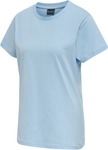 hummel hmlRED Basic T-Shirt Damen blue bell XS