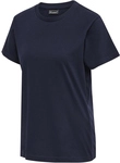 hummel hmlRED Basic T-Shirt Damen marine XS