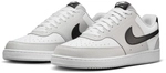NIKE Court Vision Low Sneaker Herren 097 - grey fog/black-white 46