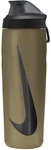 NIKE Refuel Bottle Locking Lid Trinkflasche 709ml 728 - metallic gold/black/black