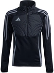 adidas Tiro 24 Winterized 1/4-Zip Trainingsoberteil Kinder IM9970 - black/light onix