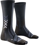 X-SOCKS Hike Discover Crew Wandersocken B036 - black/charcoal 45-47