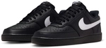NIKE Court Vision Low Sneaker Herren 010 - black/white-black 46
