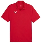 PUMA teamGOAL Poloshirt Herren 01 - PUMA red/PUMA white/fast red S