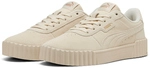 PUMA Carina 3.0 Suede Sneaker Damen 03 - alpine snow-puma gold 37