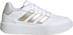 adidas Courtblock Sneaker Damen JI2203 - cloud white/cyber met/orbit grey 38 2/3