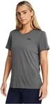 UNDER ARMOUR Tech Solid Trainingsshirt Damen 025 - castlerock/black L
