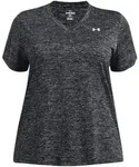 UNDER ARMOUR Tech Twist T-Shirt Damen 001 - black/white 1X