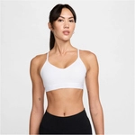 NIKE Indy Light Support Padded Adjustable Sport-BH Damen 100 - white/stone mauve XS